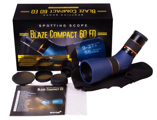 obraz luneta Levenhuk Blaze Compact 60 ED,  5