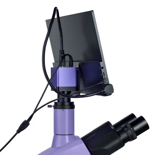 zdjęcie mikroskop biologiczny cyfrowy MAGUS Bio D250TL LCD,  25