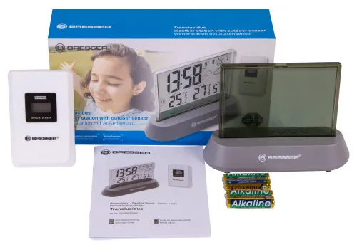 obraz stacja pogodowa Bresser RC, przezroczysta,  2