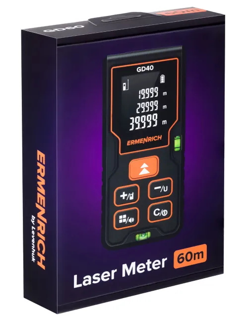 zdjęcie miernik laserowy Ermenrich Reel PLUS GD60,  7