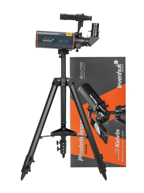 obraz fototeleskop Levenhuk Kelvin MAK60 mini AZ ,  2