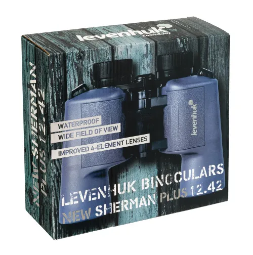 foto lornetka Levenhuk New Sherman PLUS 12x42,  13