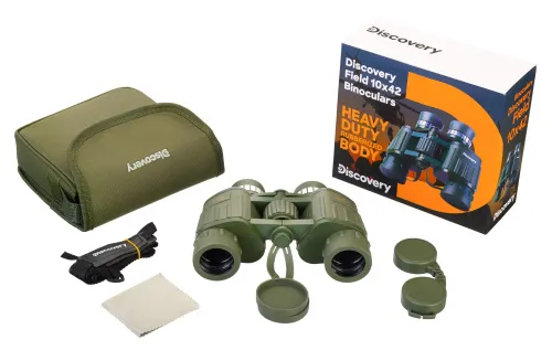 obraz lornetka Levenhuk Discovery Field 10x42,  4