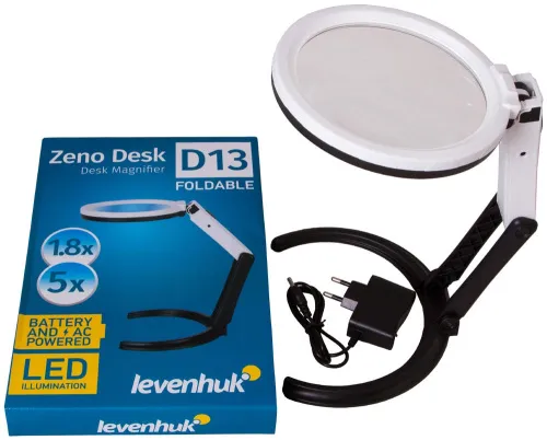zdjęcie lupa Levenhuk Zeno Desk D13,  3