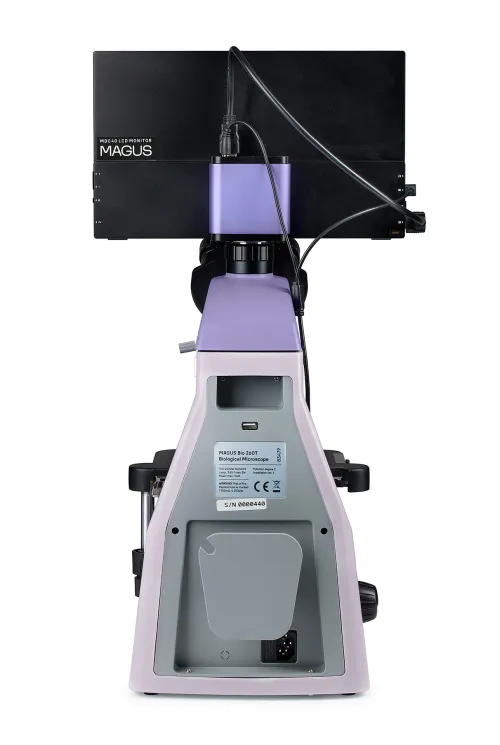 obraz cyfrowy mikroskop biologiczny MAGUS Bio D260T LCD,  6
