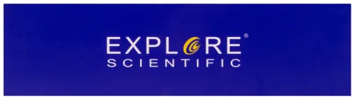 obraz budzik cyfrowy Explore Scientific  RC z projektorem i wskazaniem temperatury w pomieszczeniu, biały,  19