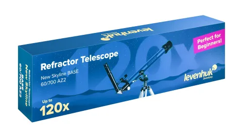 obraz teleskop Levenhuk New Skyline BASE 60/700 AZ2,  13