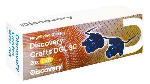 foto okulary powiększające Levenhuk Discovery Crafts DGL 30,  10