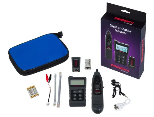 foto wykrywacz przewodów cyfrowych Ermenrich NetGeeks NP40,  2