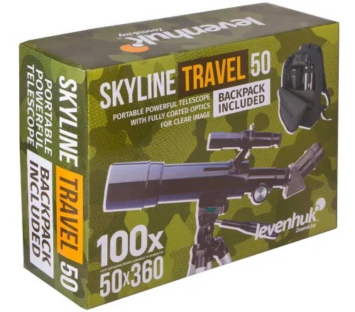 foto teleskop Levenhuk Skyline Travel 50,  15