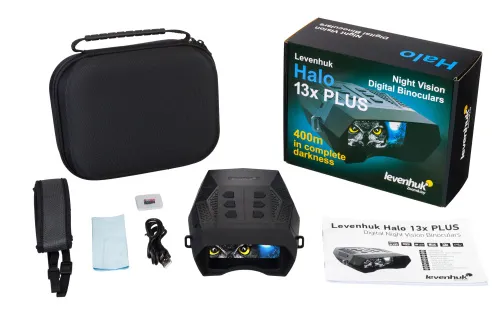 foto cyfrowa lornetka noktowizyjna Levenhuk Halo 13X PLUS,  2