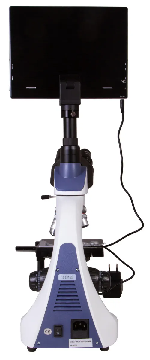 zdjęcie trójokularowy mikroskop cyfrowy Levenhuk MED D10T LCD,  8