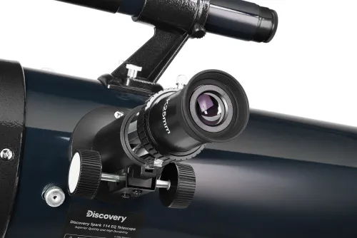 zdjęcie teleskop Levenhuk Discovery Spark 114 EQ z książką,  9