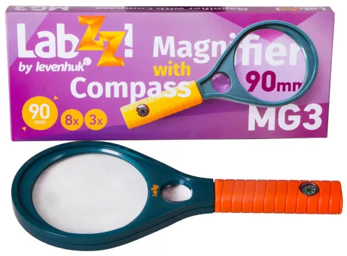 zdjęcie lupa z kompasem Levenhuk LabZZ MG3,  2