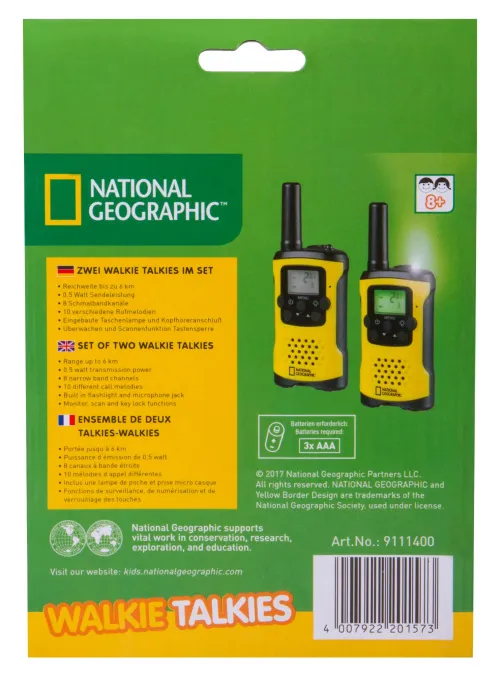 zdjęcie zestaw krótkofalówek FM Bresser National Geographic,  12