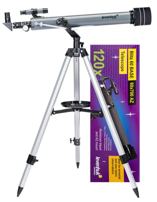 obraz teleskop Levenhuk Blitz 60 BASE,  2