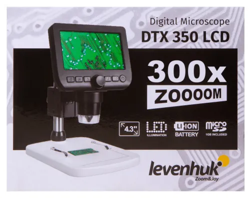 zdjęcie mikroskop cyfrowy Levenhuk DTX 350 LCD,  18