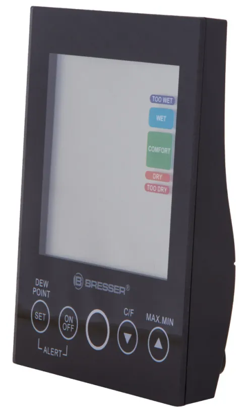 zdjęcie higrometr Bresser z alarmem pleśniowym, czarny,  3