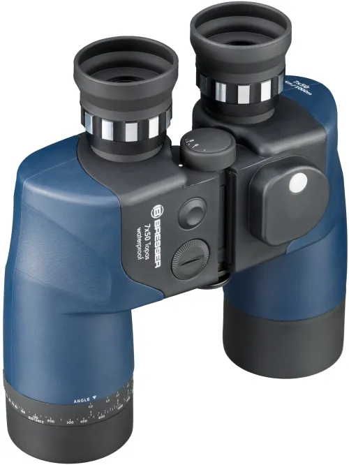 foto lornetka Bresser Topas 7x50 WP z kompasem,  2
