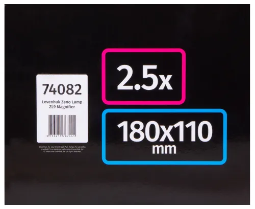 foto lupa Levenhuk Zeno Lamp ZL9,  13