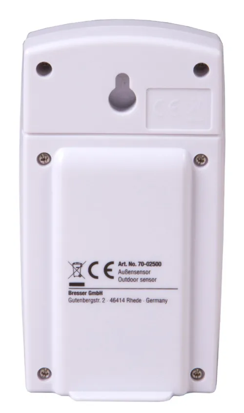 zdjęcie stacja meteorologiczna Bresser RC, biała,  12