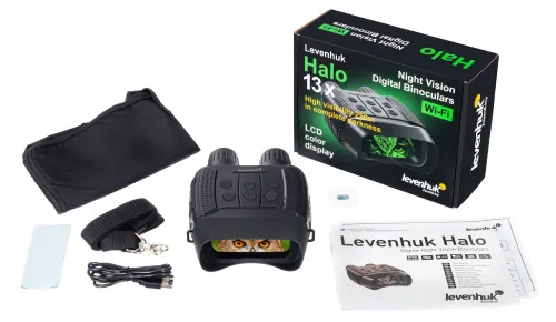 foto cyfrowa lornetka noktowizyjna Levenhuk Halo 13X,  2