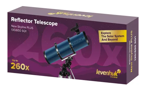 fotografia teleskop Levenhuk New Skyline PLUS 130/650 SQ1,  2