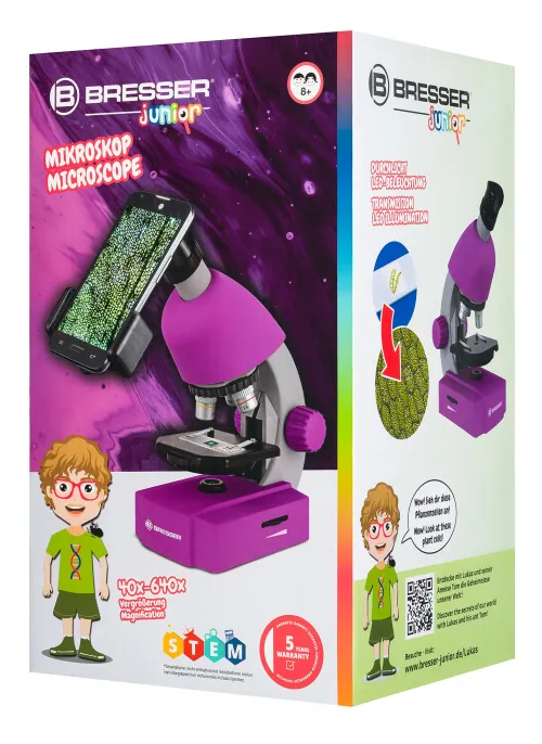 zdjęcie mikroskop Bresser Junior 40x-640x,  17