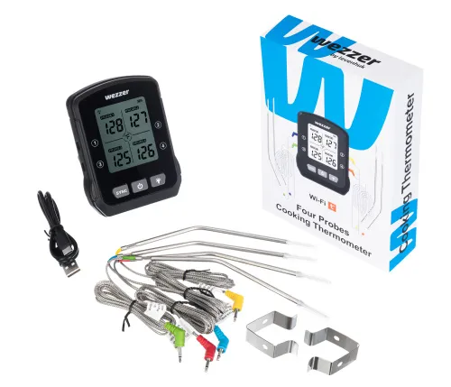 fotografia termometr kuchenny Levenhuk Wezzer Cook MT90,  2