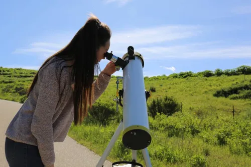 zdjęcie teleskop zwierciadlany Levenhuk Meade EclipseView 76 mm,  5