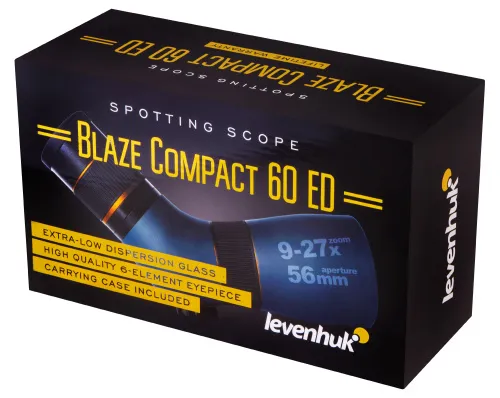 obraz luneta Levenhuk Blaze Compact 60 ED,  17