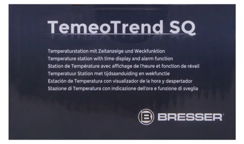 zdjęcie stacja meteorologiczna Bresser TemeoTrend SQ RC, biała,  15