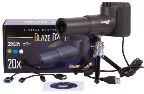 foto luneta cyfrowa Levenhuk Blaze D200,  2