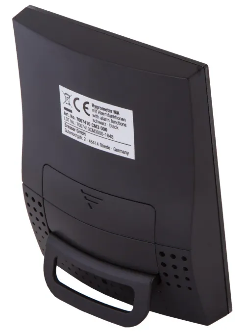 zdjęcie higrometr Bresser z alarmem pleśniowym, czarny,  5