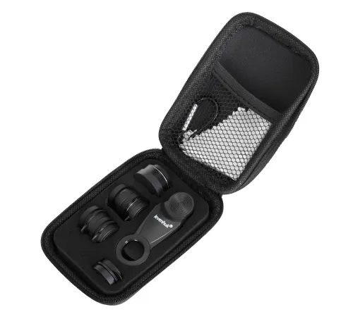 zdjęcie zestaw obiektywów do smartfona Levenhuk Lens S7,  2