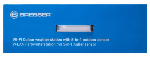 zdjęcie stacja meteorologiczna Bresser 5-in-1 Wi-Fi z kolorowym wyświetlaczem,  16