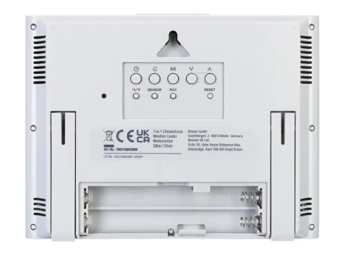 foto bresser 7-in-1 ClimateScout RC, srebrny,  7