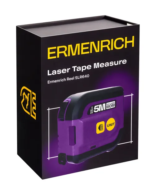 obraz laserowa taśma miernicza Ermenrich Reel SLR640,  7