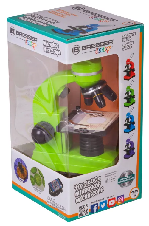 obraz mikroskop Bresser Junior Biolux SEL 40–1600x,  11