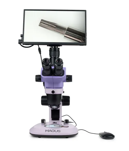 zdjęcie cyfrowy mikroskop stereoskopowy MAGUS Stereo D7T LCD PLUS,  4