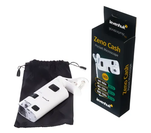 foto mikroskop kieszonkowy Levenhuk Zeno Cash ZC12,  2