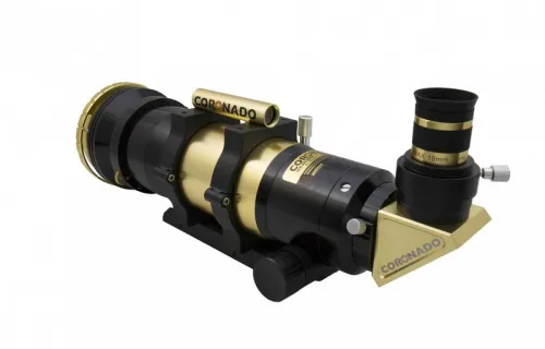 obraz teleskop słoneczny Coronado SolarMax III 70 mm z systemem RichView i BF10,  2