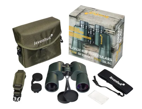 obraz lornetka Levenhuk New Sherman PRO 10x50,  4