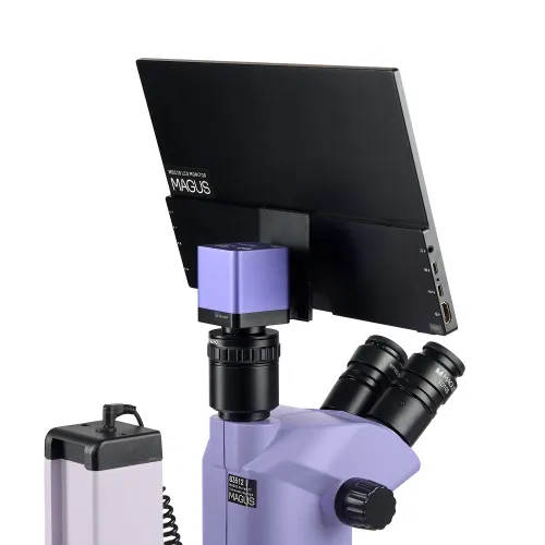 foto cyfrowy mikroskop stereoskopowy MAGUS Stereo D7T LCD BASE,  10