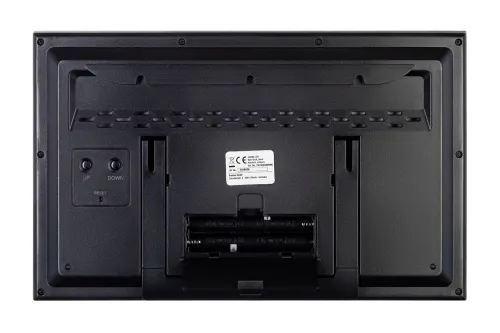 foto zegar ścienny Bresser MyTime Jumbo LCD,  8