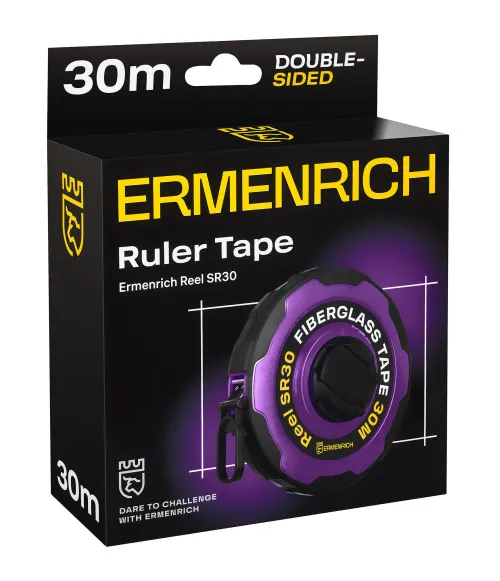 fotografia taśma miernicza Ermenrich Reel SR30,  6