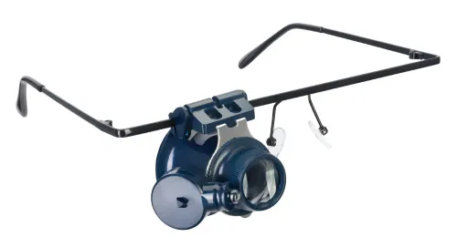 obraz okulary powiększające Levenhuk Discovery Crafts DGL 20,  4