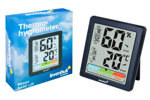 fotografia termohigrometr Levenhuk Wezzer BASE L20,  2