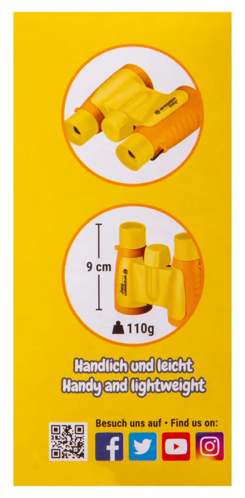 zdjęcie lornetka dziecięca Bresser Junior 3x30,  3