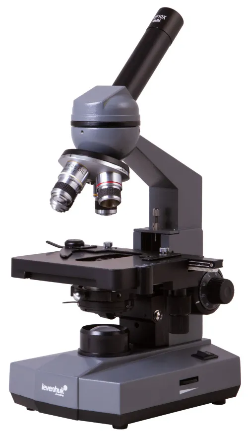 foto monokularowy mikroskop biologiczny Levenhuk 320 PLUS,  8